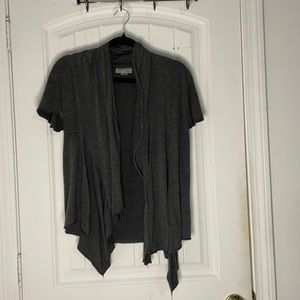 Grey cardigan